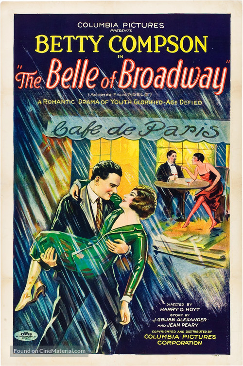 The Belle of Broadway - Movie Poster
