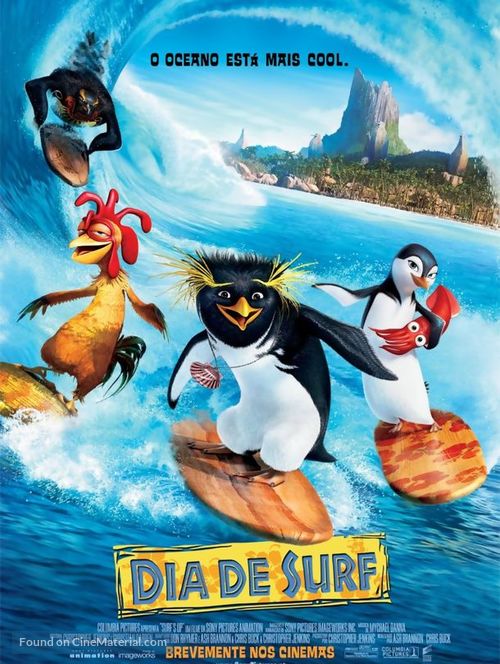 Surf&#039;s Up - Portuguese Movie Poster