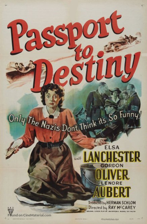 Passport to Destiny - Movie Poster