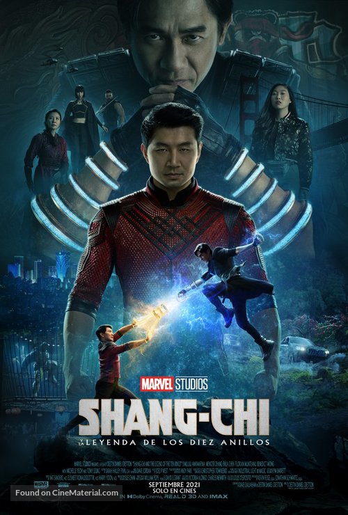 Shang-Chi and the Legend of the Ten Rings - Mexican Movie Poster