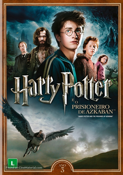 Harry Potter and the Prisoner of Azkaban - Brazilian Movie Cover