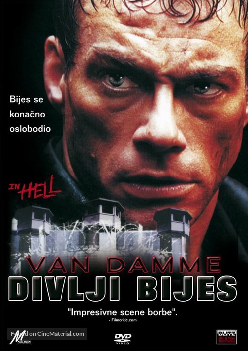 In Hell - Croatian DVD movie cover