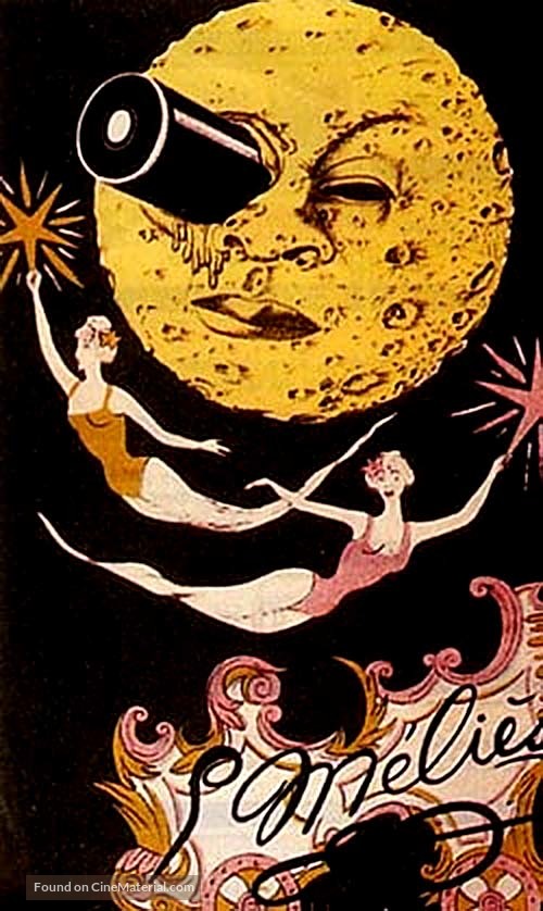 Le voyage dans la lune - French Movie Poster