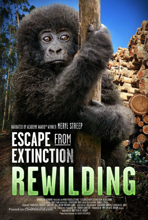 Escape from Extinction Rewilding - Movie Poster