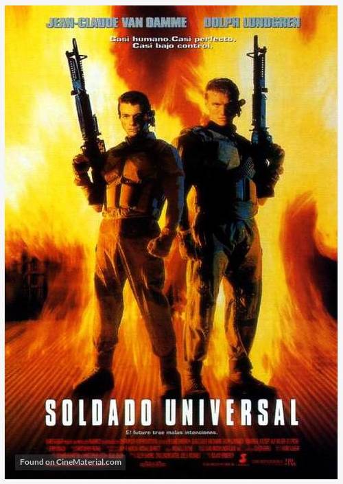 Universal Soldier - Spanish Movie Poster