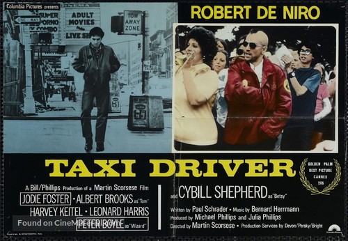 Taxi Driver - Italian Movie Poster