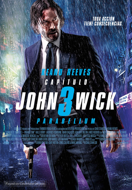 John Wick: Chapter 3 - Parabellum - Spanish Movie Poster