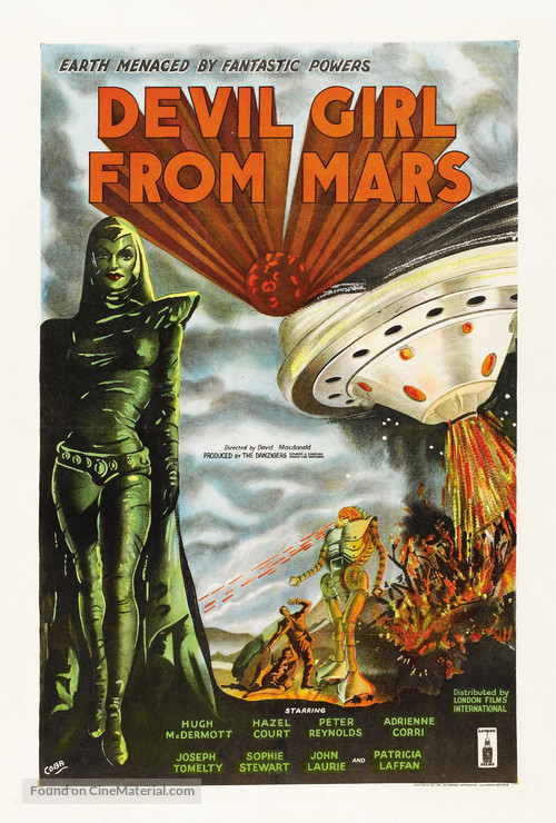 Devil Girl from Mars - British Movie Poster
