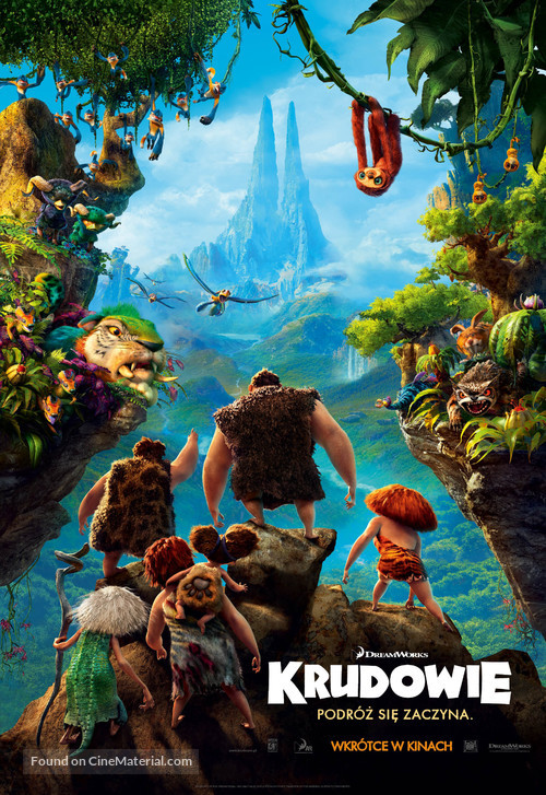 The Croods - Polish Movie Poster