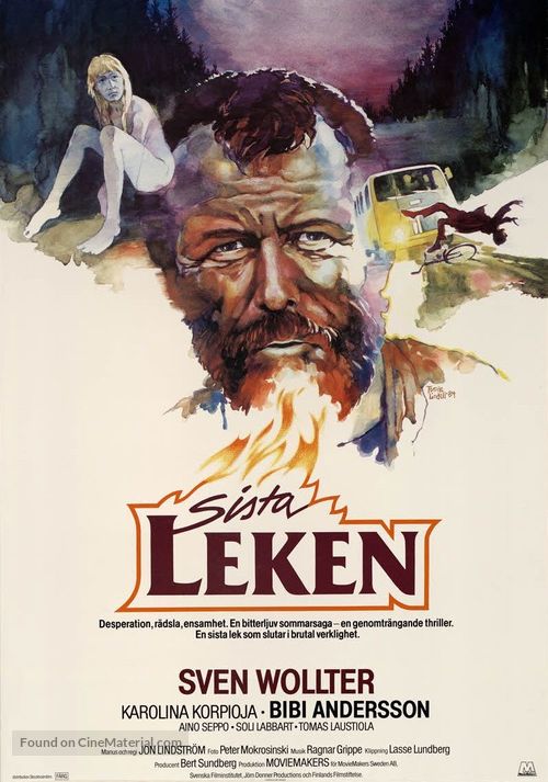 Sista leken - Swedish Movie Poster