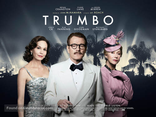 Trumbo - British Movie Poster