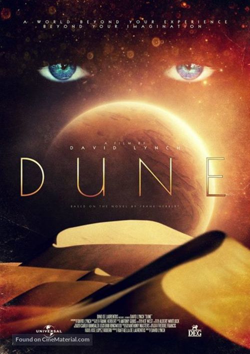 Dune - DVD movie cover