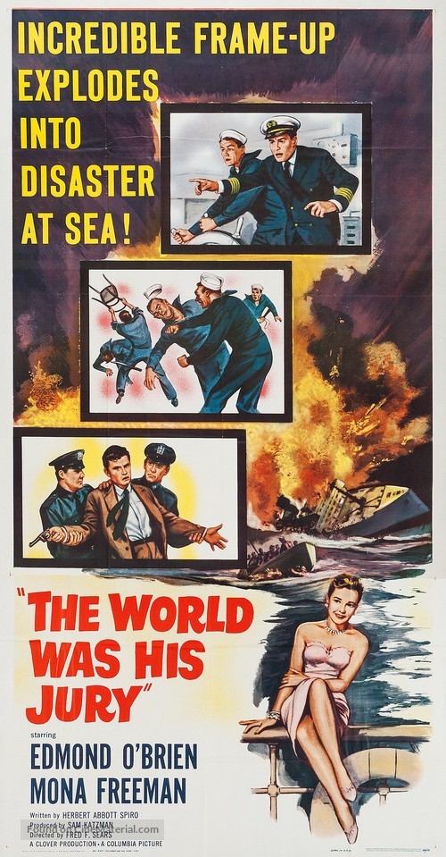 The World Was His Jury - Movie Poster