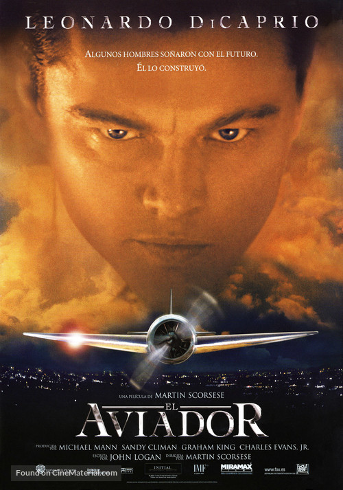 The Aviator - Spanish Movie Poster