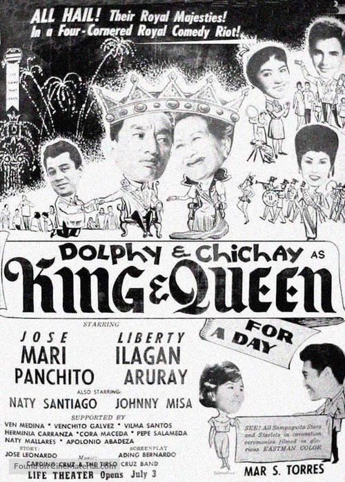 King and Queen for a Day - Philippine Movie Poster