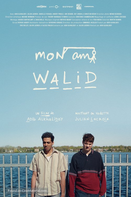 Mon Ami Walid - Canadian Movie Poster