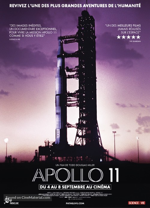 Apollo 11 - French Movie Poster