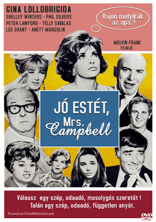 Buona Sera, Mrs. Campbell - Hungarian Movie Cover