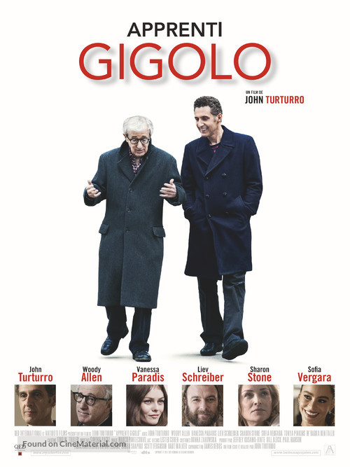 Fading Gigolo - French Movie Poster