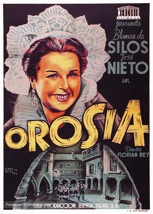 Orosia - Spanish Movie Poster