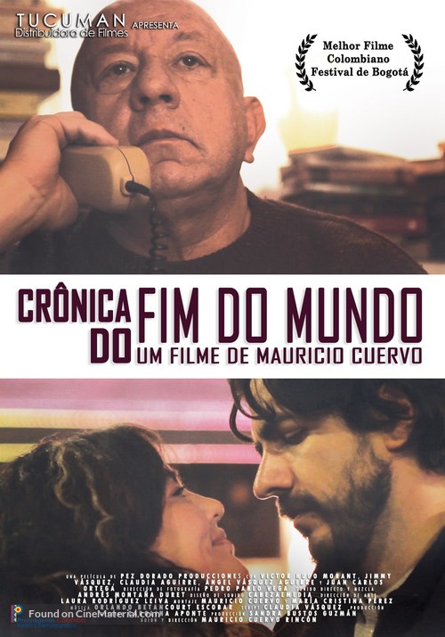 Cr&oacute;nica del Fin del Mundo - Brazilian Movie Poster