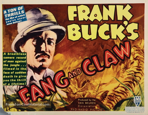 Fang and Claw - Movie Poster