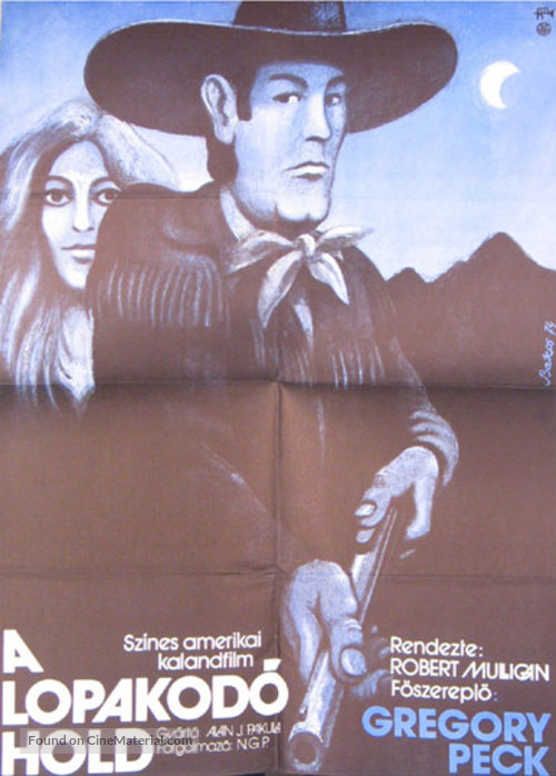 The Stalking Moon - Hungarian Movie Poster