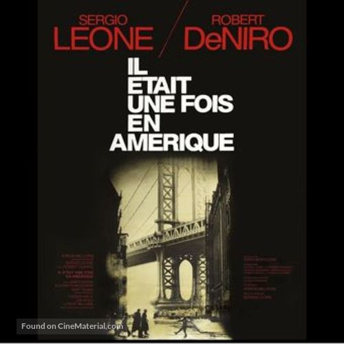 Once Upon a Time in America - French Movie Cover