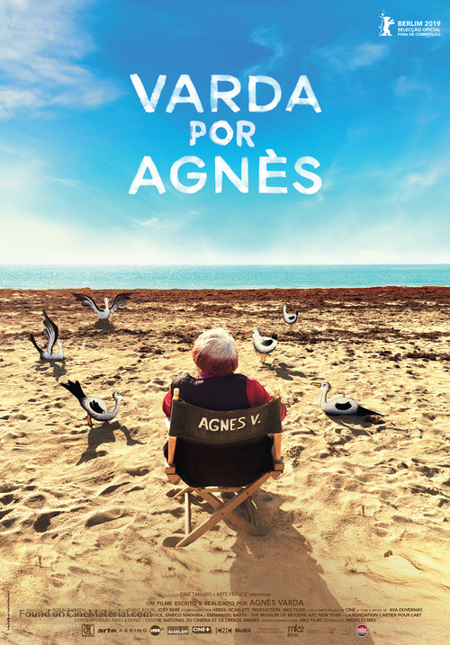 Varda by Agn&egrave;s - Portuguese Movie Poster