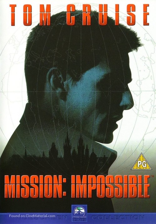 Mission: Impossible - British DVD movie cover