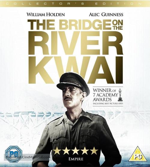 The Bridge on the River Kwai - British Blu-Ray movie cover