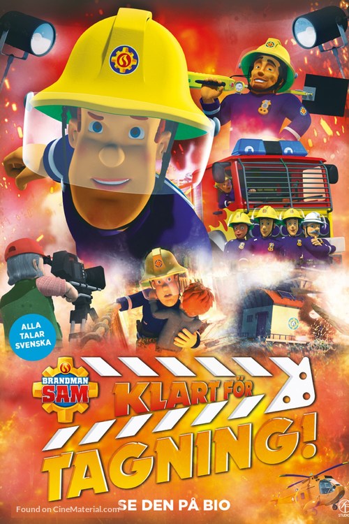 Fireman Sam: Set for Action! - Swedish Movie Poster