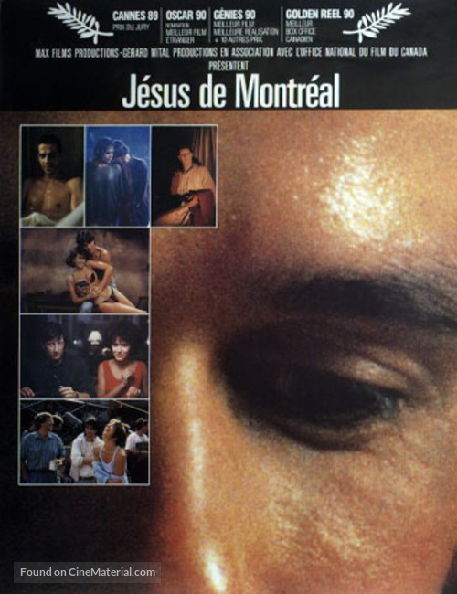 J&eacute;sus de Montr&eacute;al - French Movie Poster