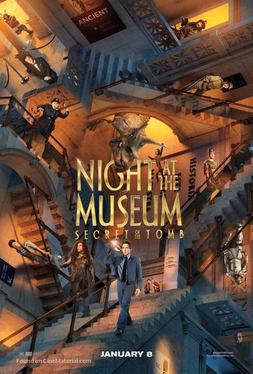 Night at the Museum: Secret of the Tomb - Philippine Movie Poster