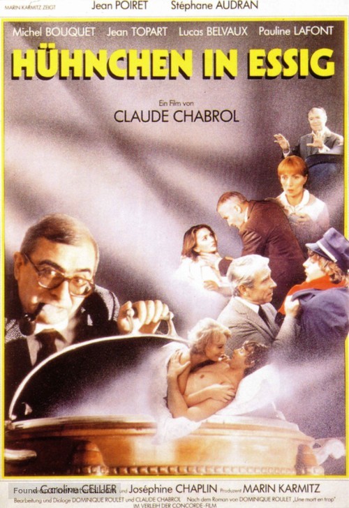 Poulet au vinaigre - German Movie Poster