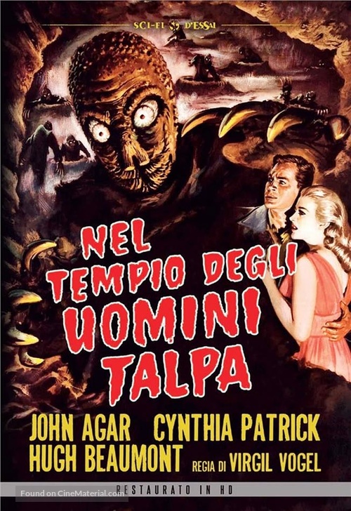 The Mole People - Italian DVD movie cover