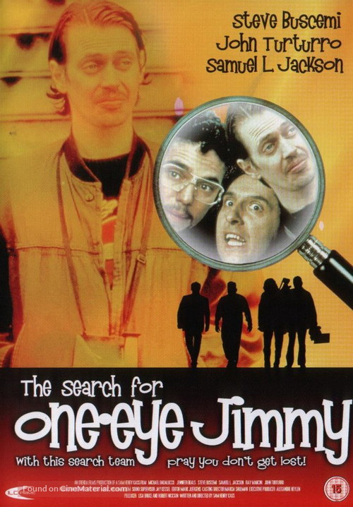 The Search for One-eye Jimmy - British DVD movie cover