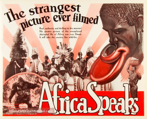 Africa Speaks! - poster