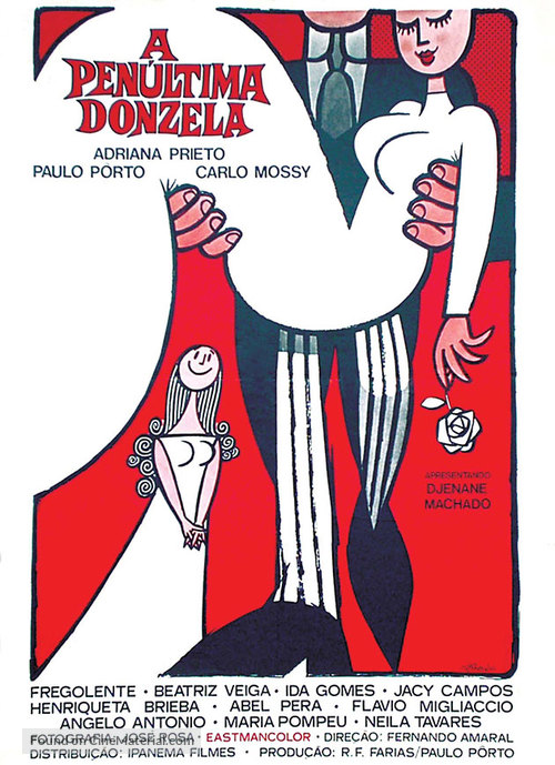 A Pen&uacute;ltima Donzela - Brazilian Movie Poster