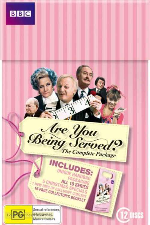 &quot;Are You Being Served?&quot; - Australian DVD movie cover