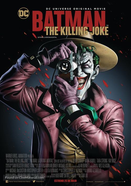 Batman: The Killing Joke - Mexican Movie Poster