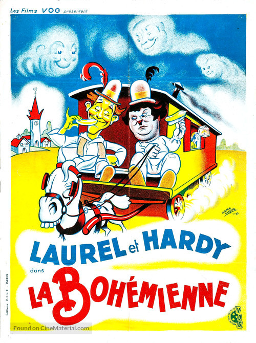 The Bohemian Girl - French Movie Poster