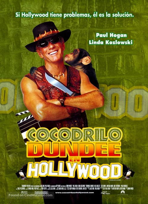 Crocodile Dundee in Los Angeles - Mexican Movie Poster