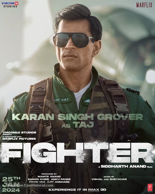 Fighter - Indian Movie Poster