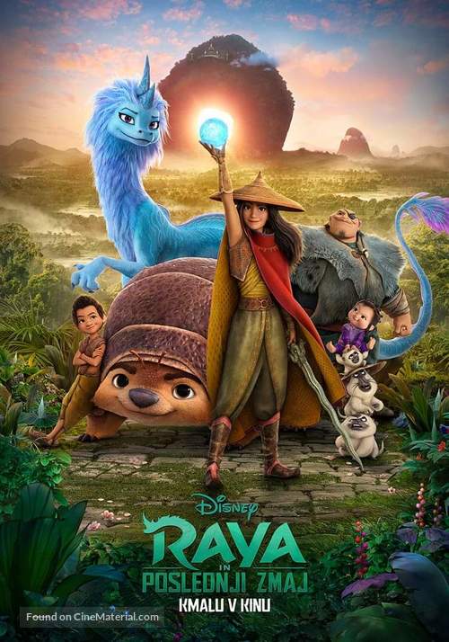 Raya and the Last Dragon - Slovenian Movie Poster