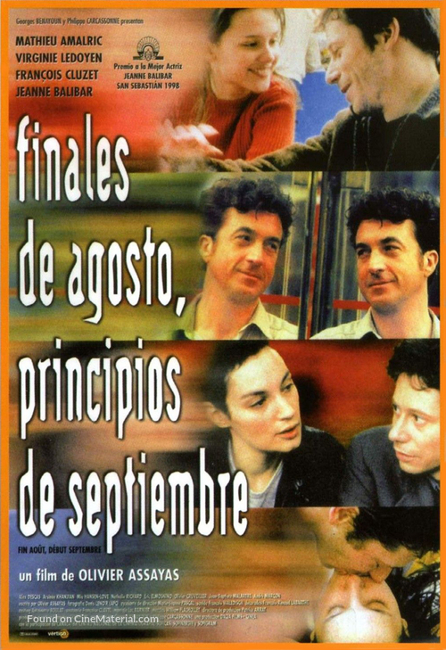 Fin ao&ucirc;t, d&eacute;but septembre - Spanish Movie Poster