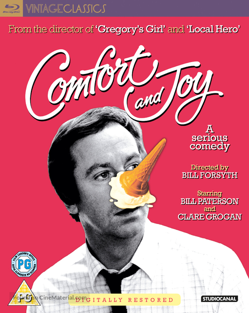 Comfort and Joy - British Blu-Ray movie cover