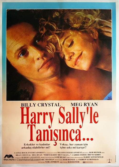 When Harry Met Sally... - Turkish Movie Poster