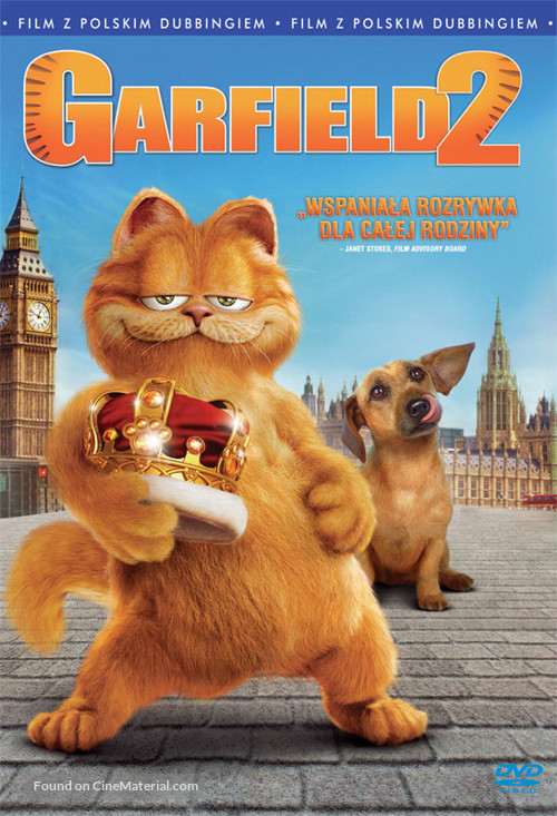 Garfield: A Tail of Two Kitties - Polish DVD movie cover