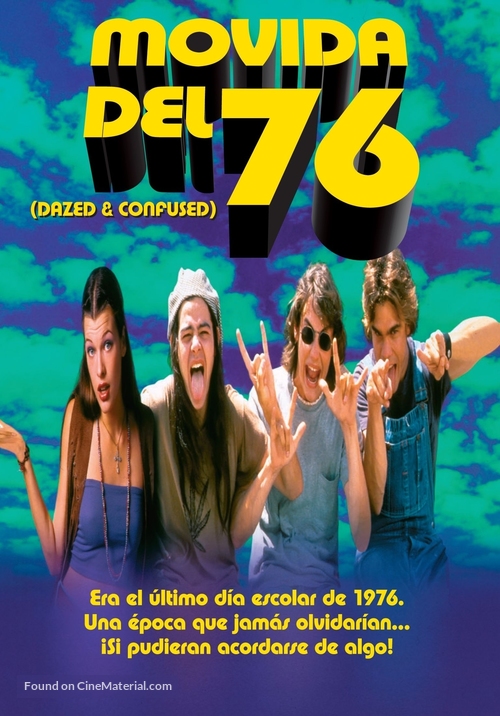 Dazed And Confused - Spanish Movie Cover